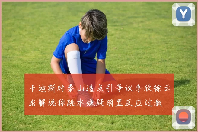 卡迪斯对泰山造点引争议李欣徐云龙解说称跳水嫌疑明显反应过激